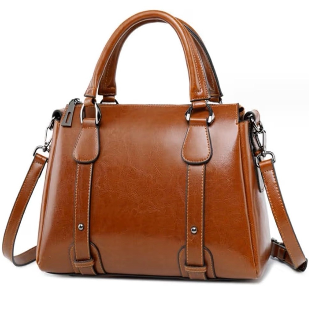 Brown Satchel Purse